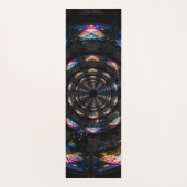 Welt endloser Spiegel, die einen Himmel über dem F Yogamatte (Rückseite)