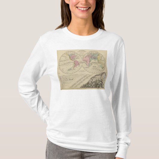Welt, Flusssysteme T-Shirt (Vorderseite)