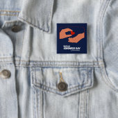 Welt-Freundlichkeit Tag 13 November Button (Beispiel)