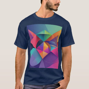 Welt geometrischer Formen T-Shirt