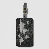 Welt Gepäckanhänger (Vorderseite Vertikal)