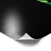 Welt gerecycelt fotodruck (Ecke)