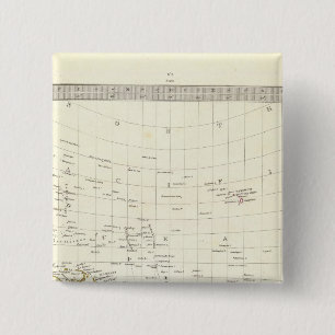 Welt, gnomonischer Proj III Polynesien Button