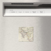 Welt, gnomonischer Proj. IV Asien Magnet (In Situ (Geschirrspüler))