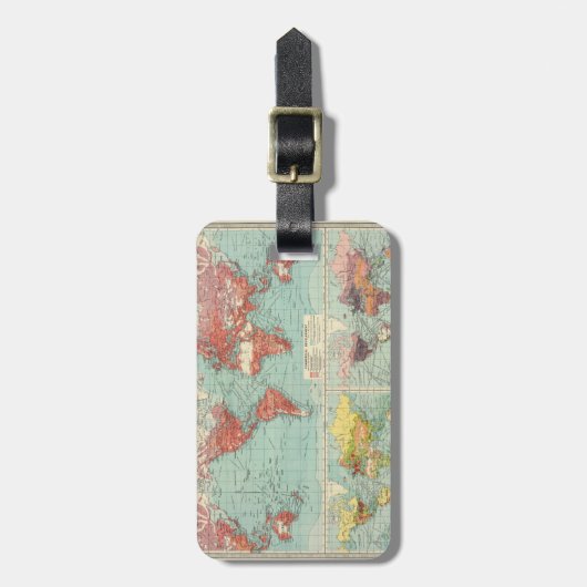 Welt - Handel Gepäckanhänger (Vorderseite vertikal)