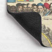 Welt in einer Perspektive Mousepad (Ecke)