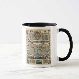 Welt in einer Perspektive Tasse