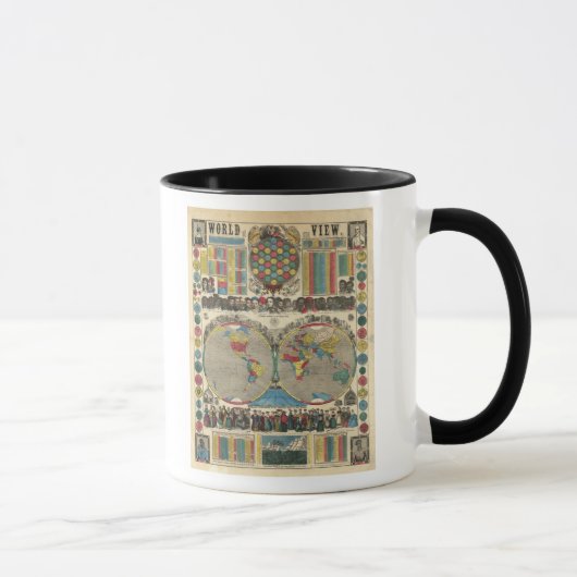 Welt in einer Perspektive Tasse (Rechts)