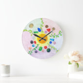 Welt innerhalb von Gemeinen und Perlen Uhr (Zuhause)