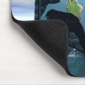 Welt isländischer mousepad (Ecke)