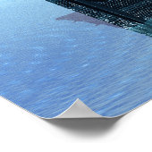 Welt isländischer poster (Ecke)