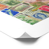 Welt ist ein Buch-Zitat-Poster Poster (Ecke)