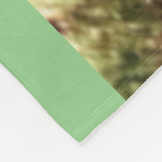 WELT IST EIN ZIRKLEINER VÖLKERN FLEECEDECKE (Ecke)