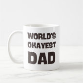 Welt ist gut Vater lustige Tasse (Links)