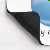 Welt ist Klassenzimmer-Mausunterlage Mousepad (Ecke)