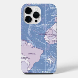WELT KARTE TRAVELING iPhone 14 PRO MAX HÜLLE