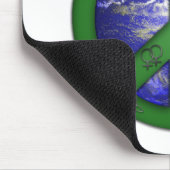 Welt koexistieren mousepad (Ecke)