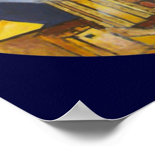 Welt kommen poster (Ecke)