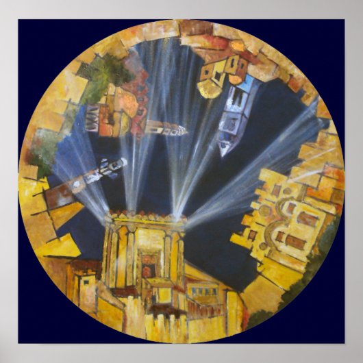 Welt kommen poster (Vorne)