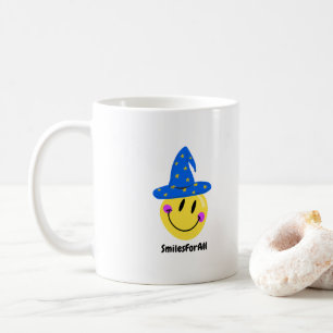 Welt-Lächeln-Tag voller Freude Kaffeetasse