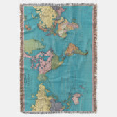 Welt, Mercators Prognose Decke (Vorderseite Vertikal)