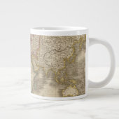 Welt, Mercators Projektion 2 Jumbo-Tasse (Rechts)