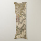 Welt, Mercators Projektion 2 Seitenschläferkissen (Vorderseite Vertikal)