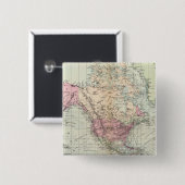 Welt, Mercators Projektion Button (Vorne & Hinten)