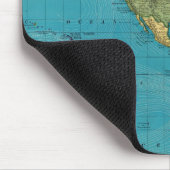 Welt, Mercators Projektion Mousepad (Ecke)