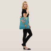 Welt, Mercators Projektion Tasche (Am Model)