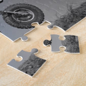 Welt mit 3 Geschäftemachern Puzzle (Seite)