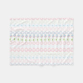 Welt mit dem Corona-Virus Fleecedecke (Vorderseite (Horizontal))