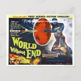 Welt ohne Ende Klassiker SF Movie Poster Postkarte