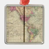 Welt Ornament Aus Metall (Vorne)