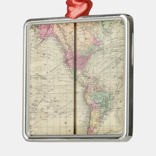 Welt Ornament Aus Metall (Links)