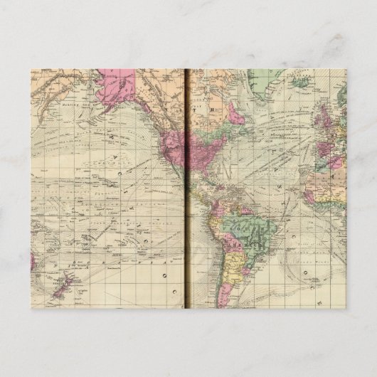 Welt Postkarte (Vorderseite)