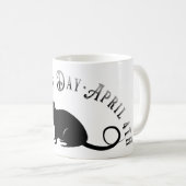 Welt-Rat-Tag Kaffeetasse (VorderseiteRechts)
