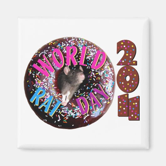 Welt Rat Tag Sprinkles Magnet 2011 (Vorne)