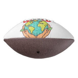 Welt – Reise-Abenteuer-Globus-Design Football