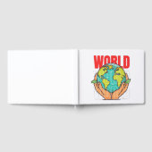 Welt – Reise-Abenteuer-Globus-Design Gästebuch (Voll)