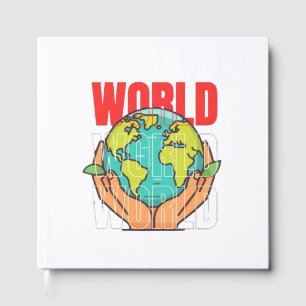 Welt – Reise-Abenteuer-Globus-Design Gästebuch