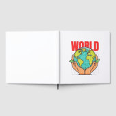 Welt – Reise-Abenteuer-Globus-Design Gästebuch (Voll)