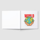 Welt – Reise-Abenteuer-Globus-Design Gästebuch (Voll)