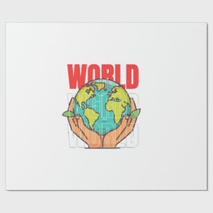 Welt – Reise-Abenteuer-Globus-Design Geschenkpapier