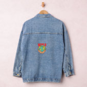 Welt – Reise-Abenteuer-Globus-Design Jeansjacke (Hangar)