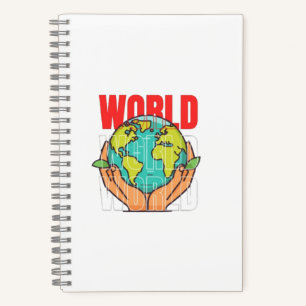 Welt – Reise-Abenteuer-Globus-Design Notizblock