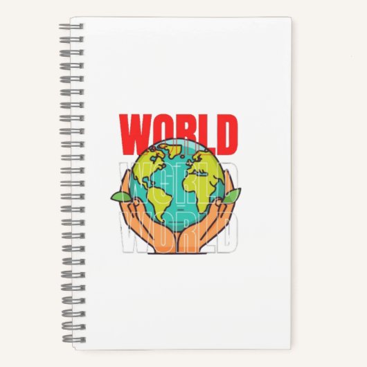 Welt – Reise-Abenteuer-Globus-Design Notizblock (Vorderseite)