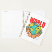 Welt – Reise-Abenteuer-Globus-Design Planer (Anzeige)