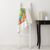 Welt – Reise-Abenteuer-Globus-Design Sherpadecke (Beispiel)