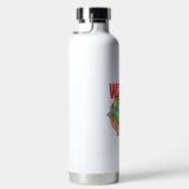 Welt – Reise-Abenteuer-Globus-Design Trinkflasche (Rechts)